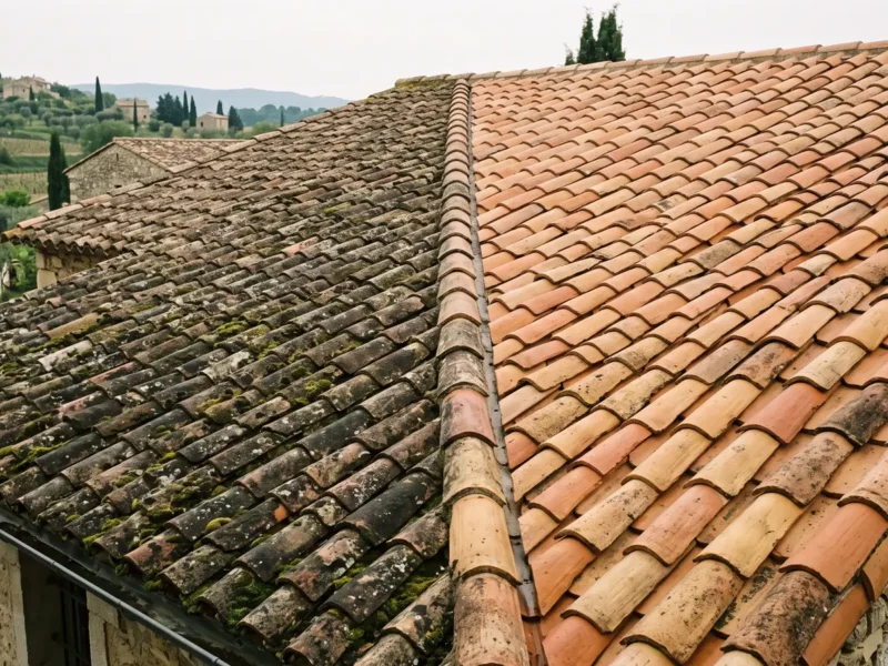 Démoussage de toiture : ce que ça fait vraiment, et quand ça ne sert à rien
