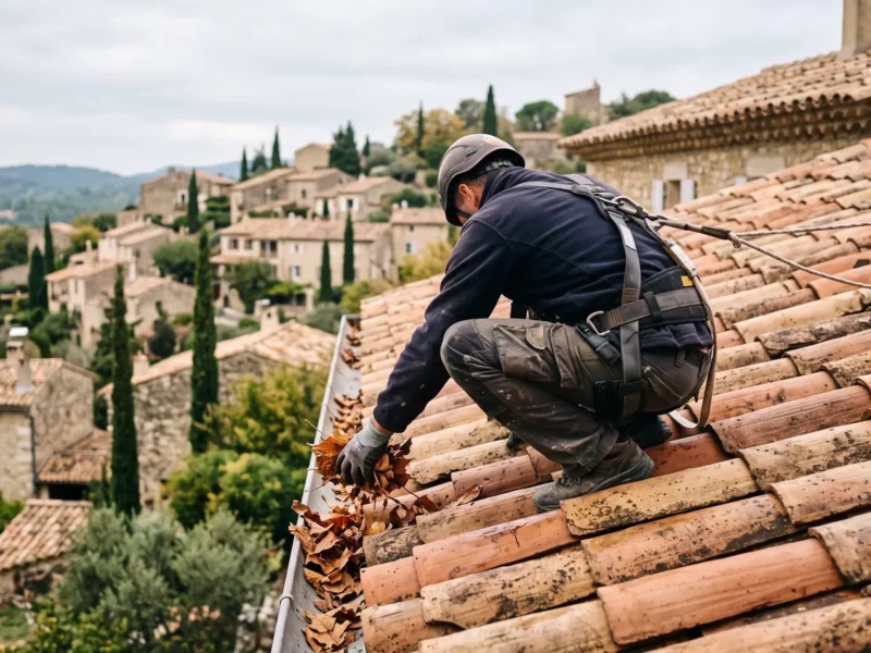 À quelle fréquence entretenir sa toiture dans le Gard ?