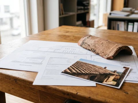 Dossier de déclaration préalable de travaux pour une réfection de toiture