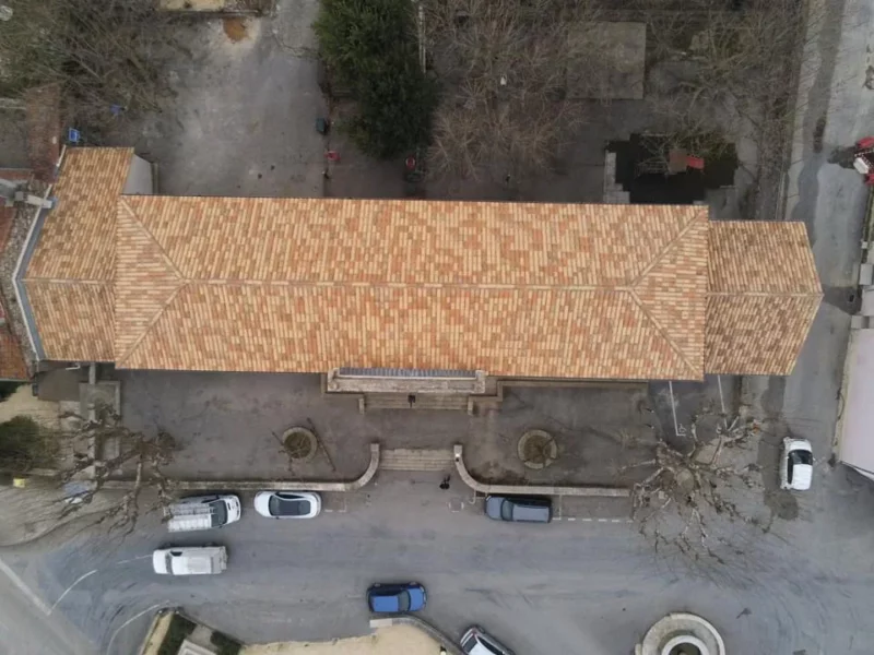 Réfection de la toiture de la mairie de Saint-Maurice-de-Cazevieille